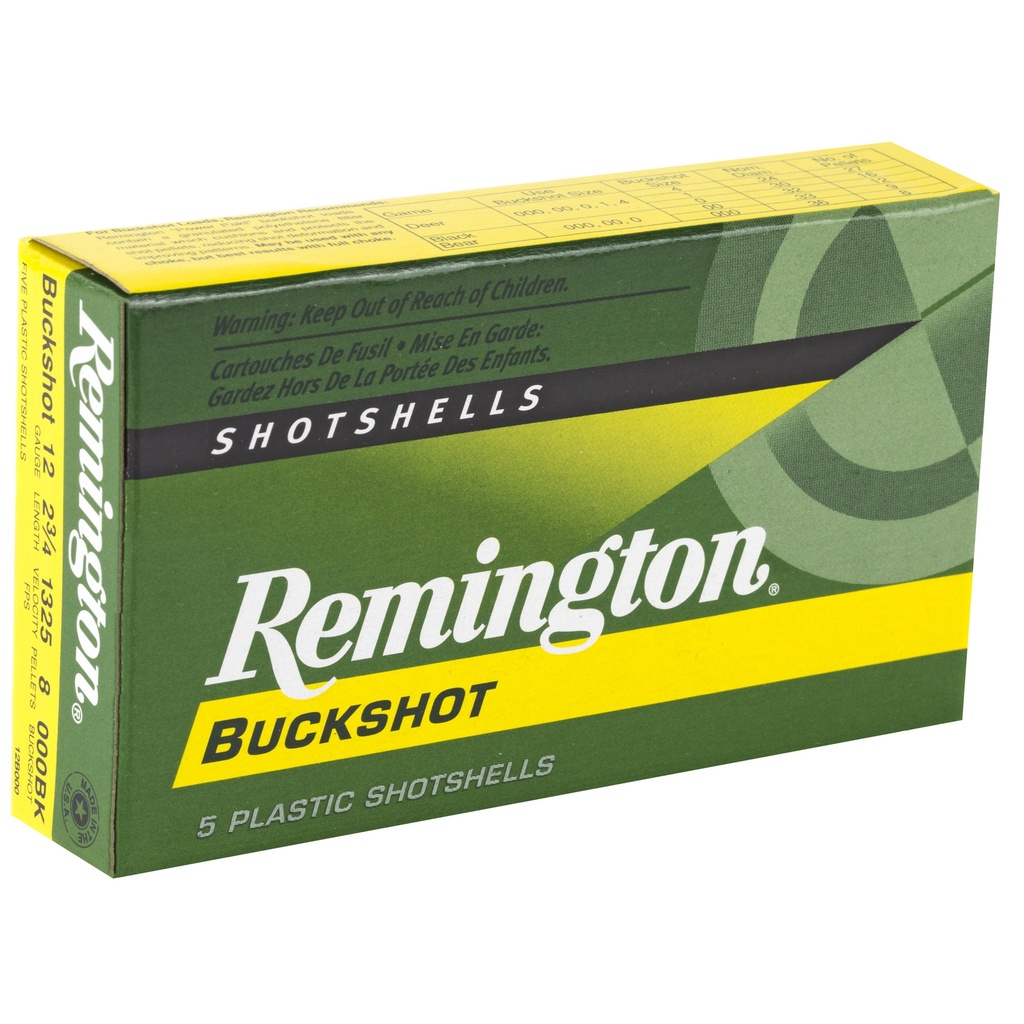 Remington REM EXP 12GA 2.75" 000 BCK 5/250 1