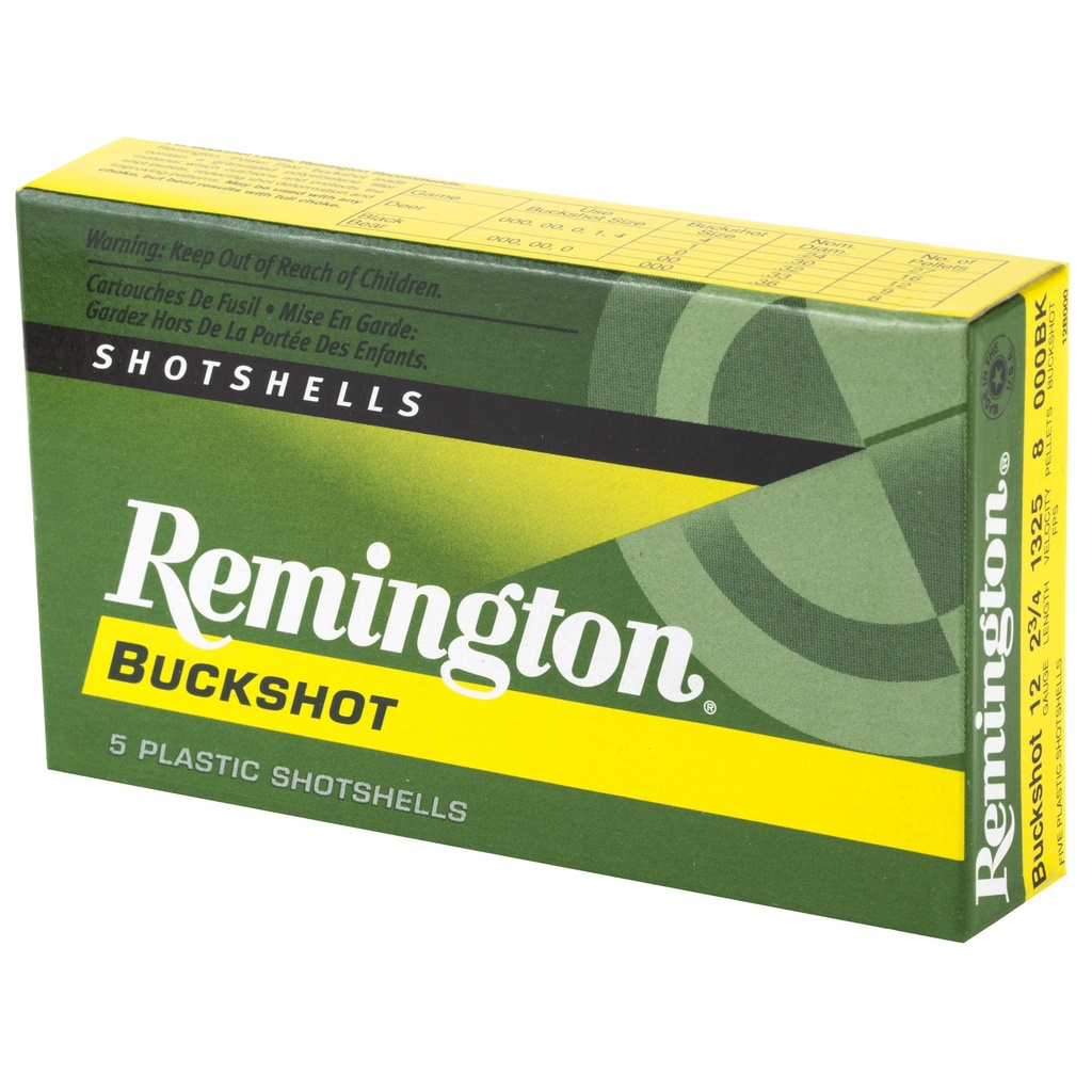 Remington REM EXP 12GA 2.75" 000 BCK 5/250 2