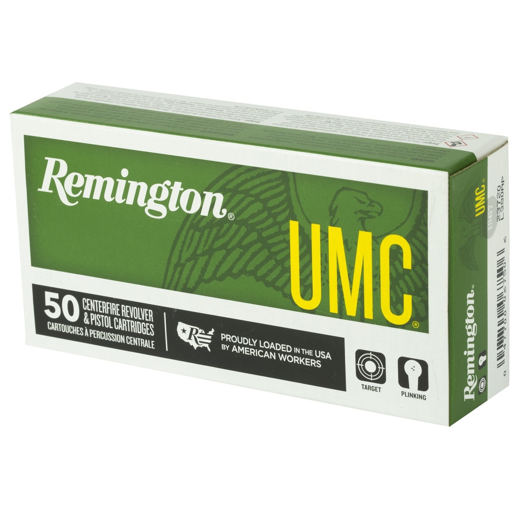 Remington REM UMC 380ACP 95GR FMJ 50/500 2