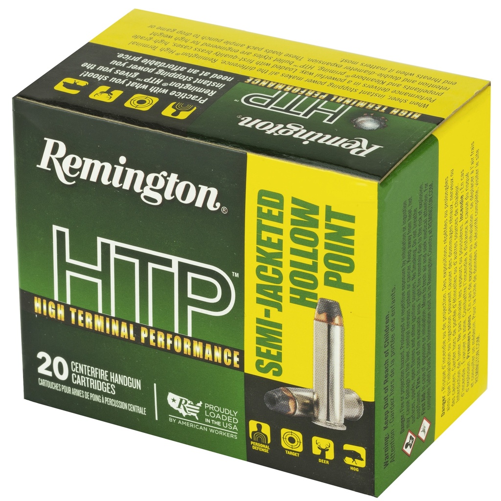 Remington REM HTP 357MAG 158GR SJHP 20/500 2
