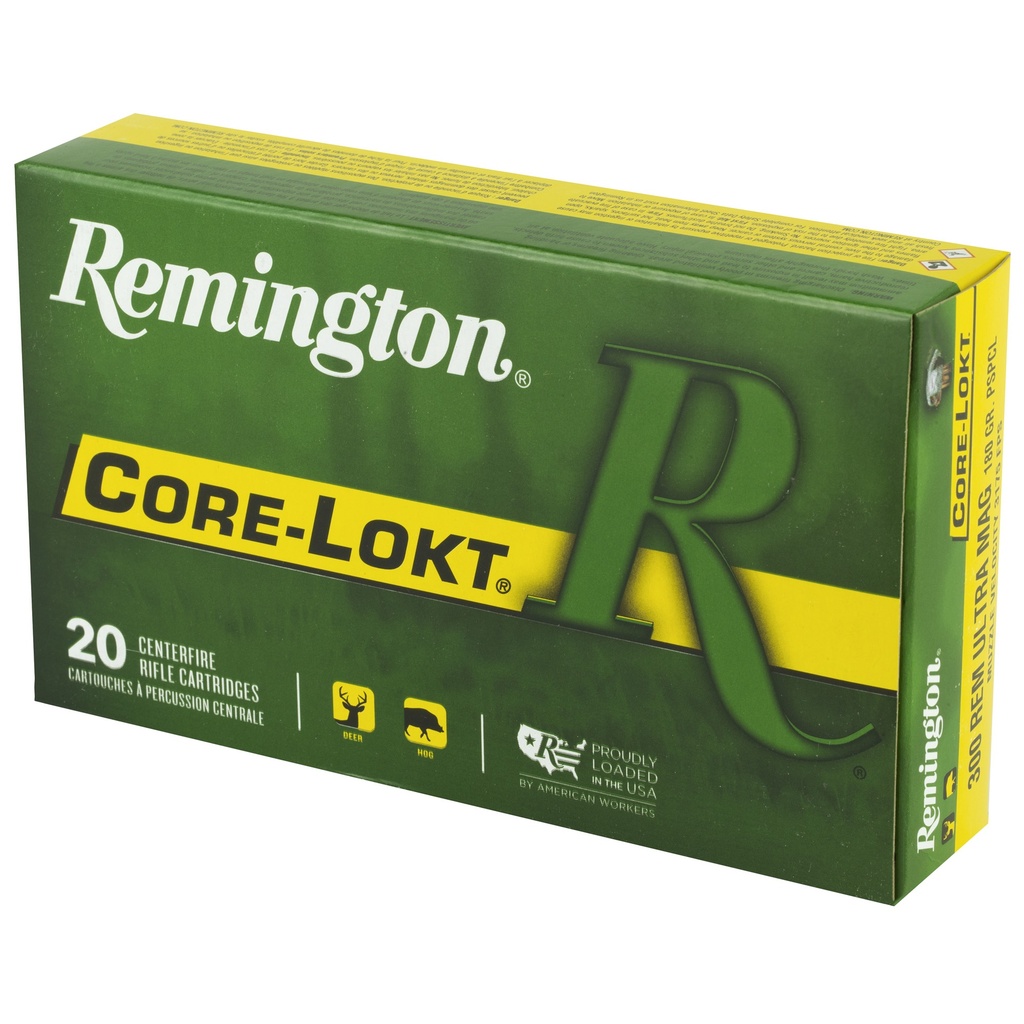 Remington REM 300RUM 180GR CL 20/200 2
