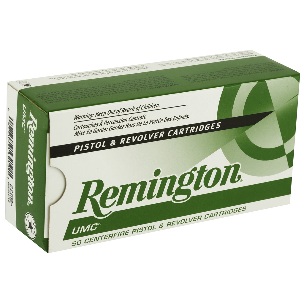 Remington REM UMC 44MAG 180GR JSP 50/500 1