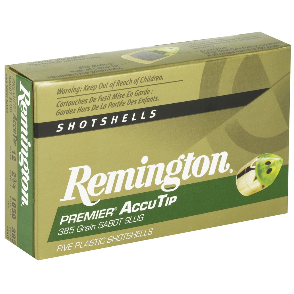 Remington REM ACCU 12GA 2.75 385GR SABOT 5/100 1