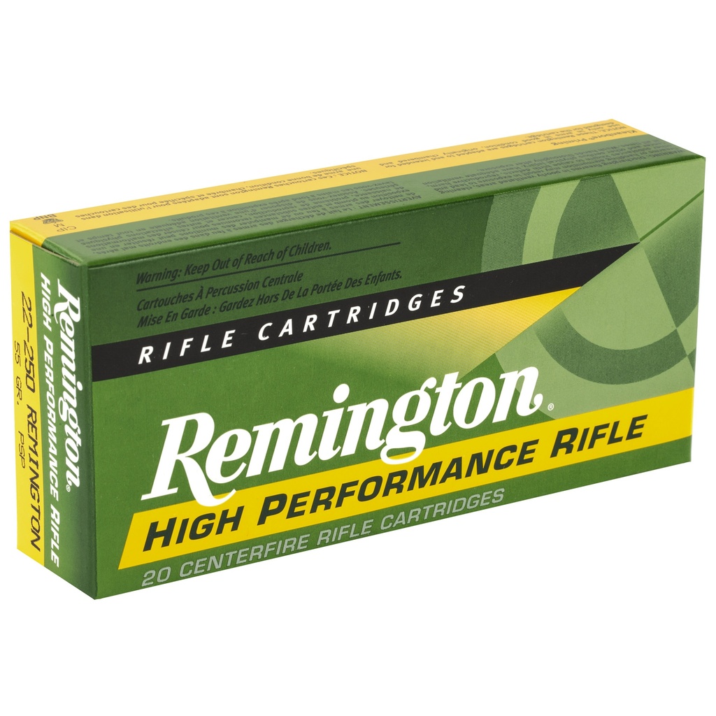 Remington REM 22-250 55GR PSP 20/200 1