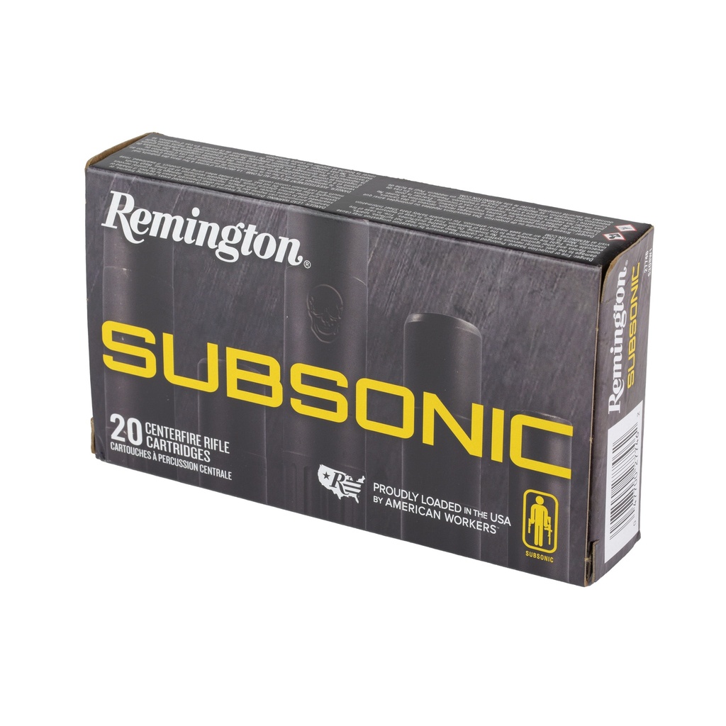 Remington REM 308WIN SUBSONIC 205GR BHP 20/200 2