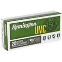 Remington REM UMC 22-250 50GR HP 20/200 1