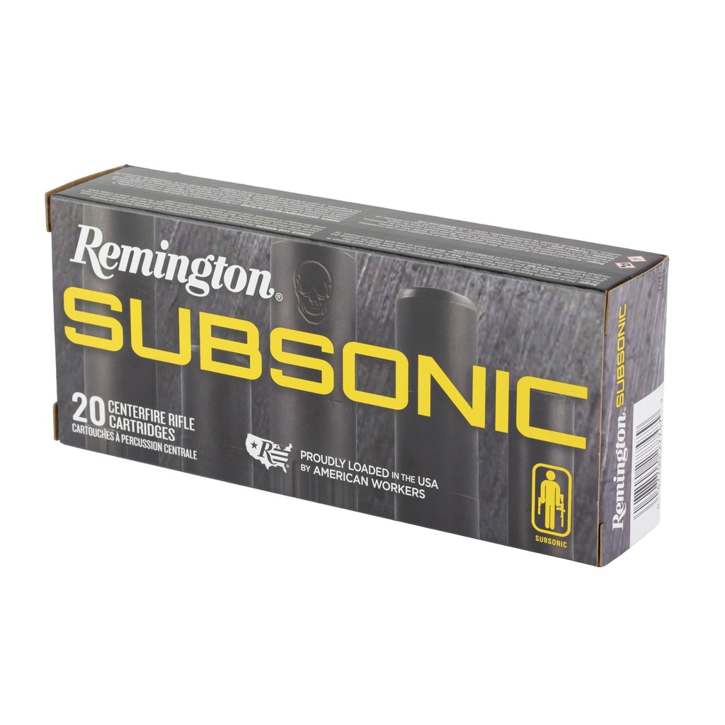 Remington REM 45-70GOV SUBSONIC 300GR BHP 2