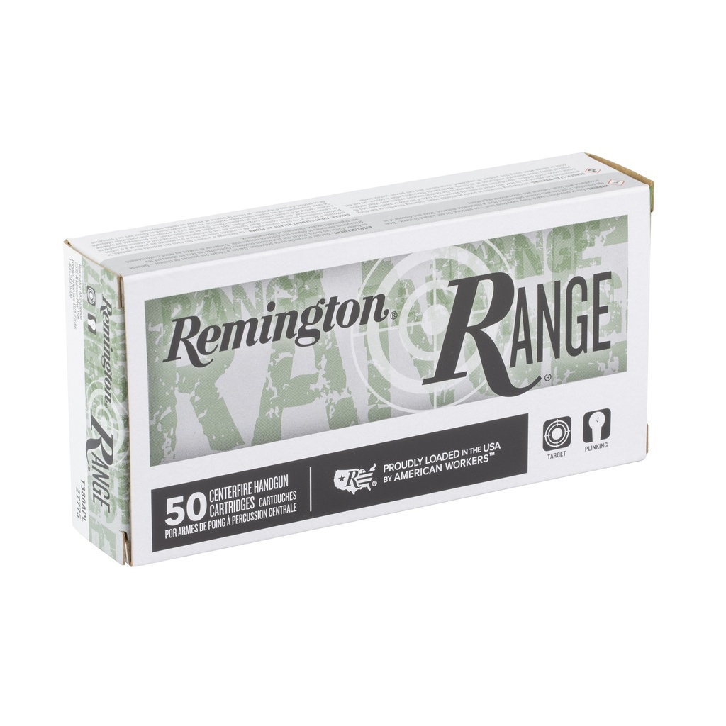 Remington REM RANGE 380AUTO 95GR FMJ 50/500 1