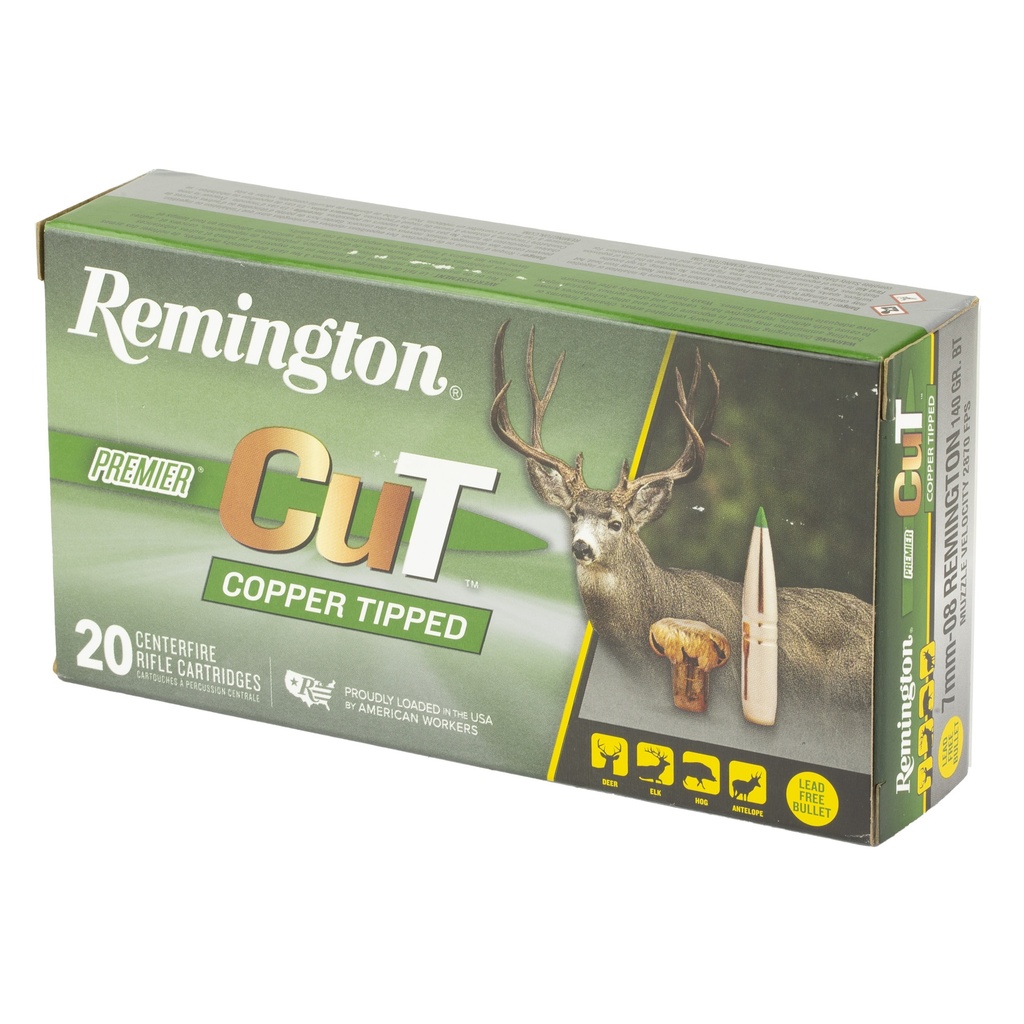Remington REM PRMRCUT CPR 7MM-08 140GR 20/200 2