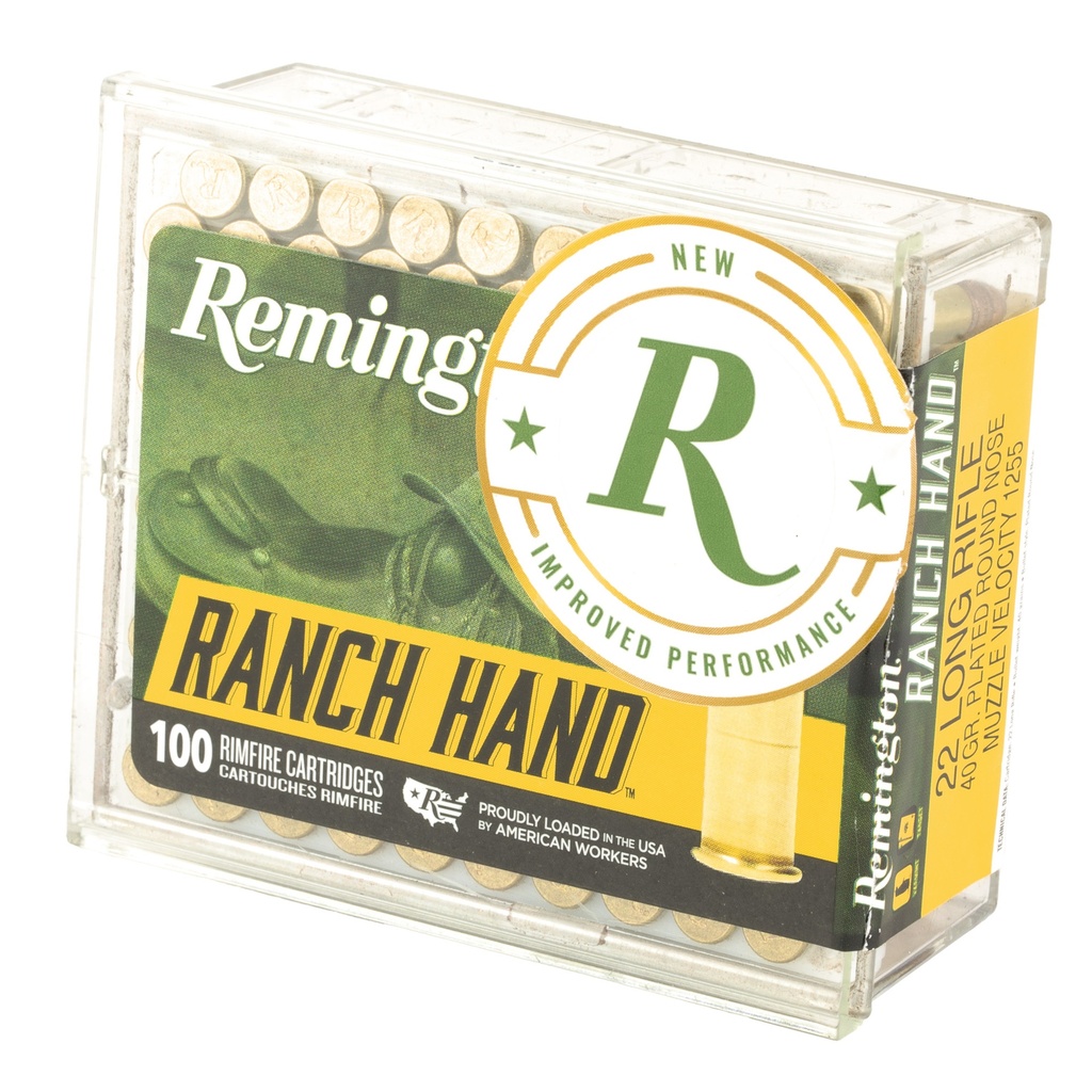Remington REM RANCH HND 22LR 40GR PRN 100/5000 2