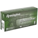 Remington REM 300BLK 220GR SUBSONIC 20/200 1