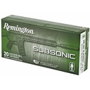 Remington REM 300BLK 220GR SUBSONIC 20/200 2