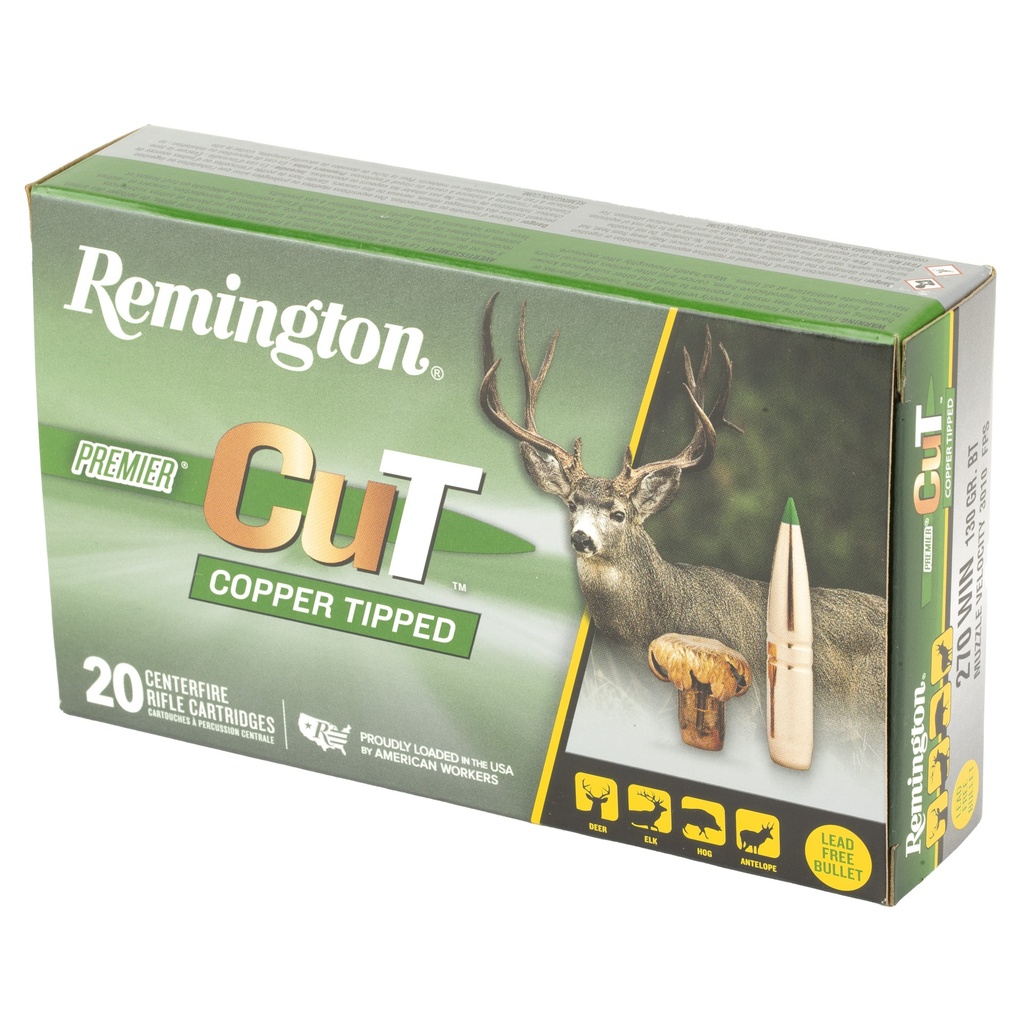 Remington REM PRMRCUT 270WIN 130GR 20/200 2