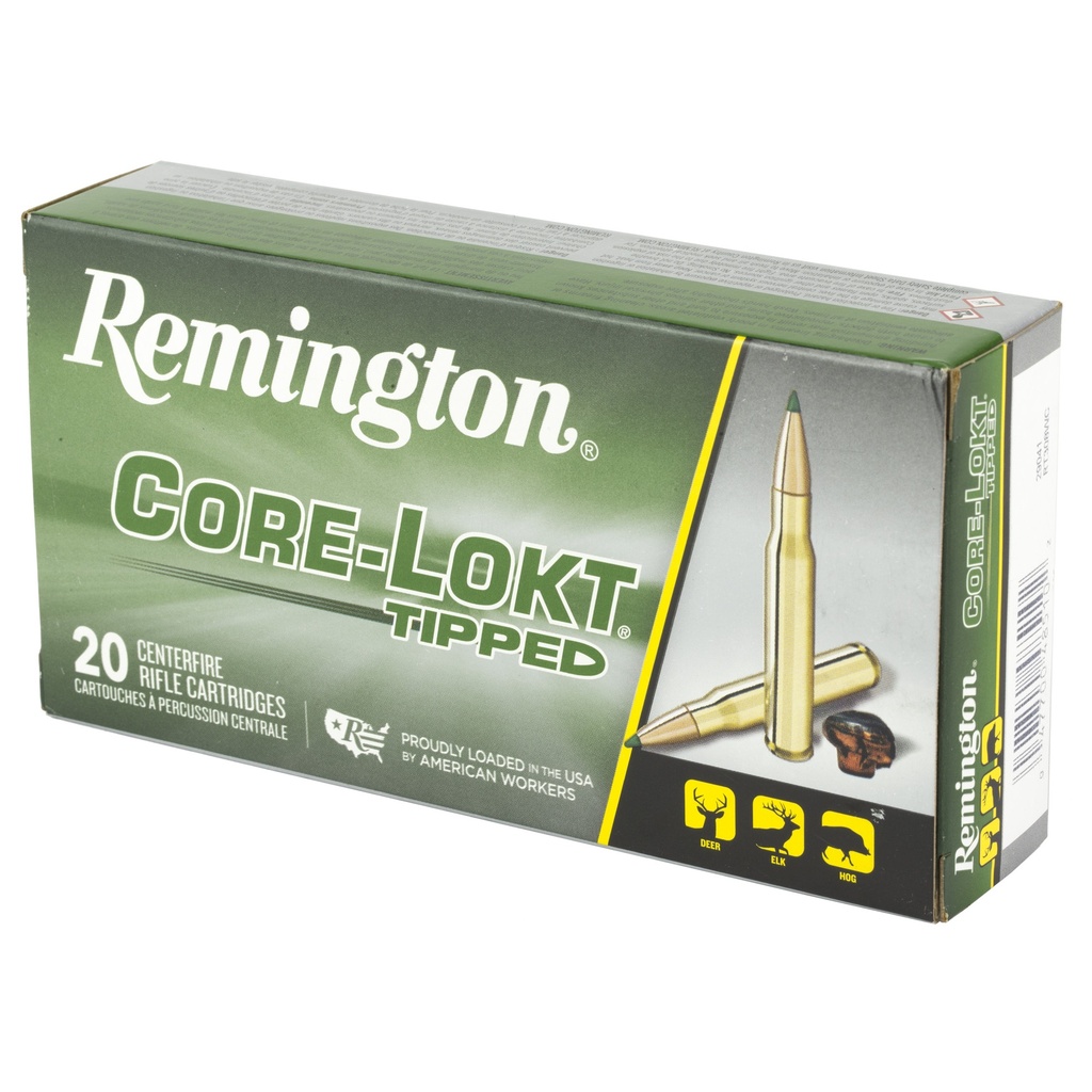 Remington REM 308 WIN 180GR CLOK TIPPED 20/200 2