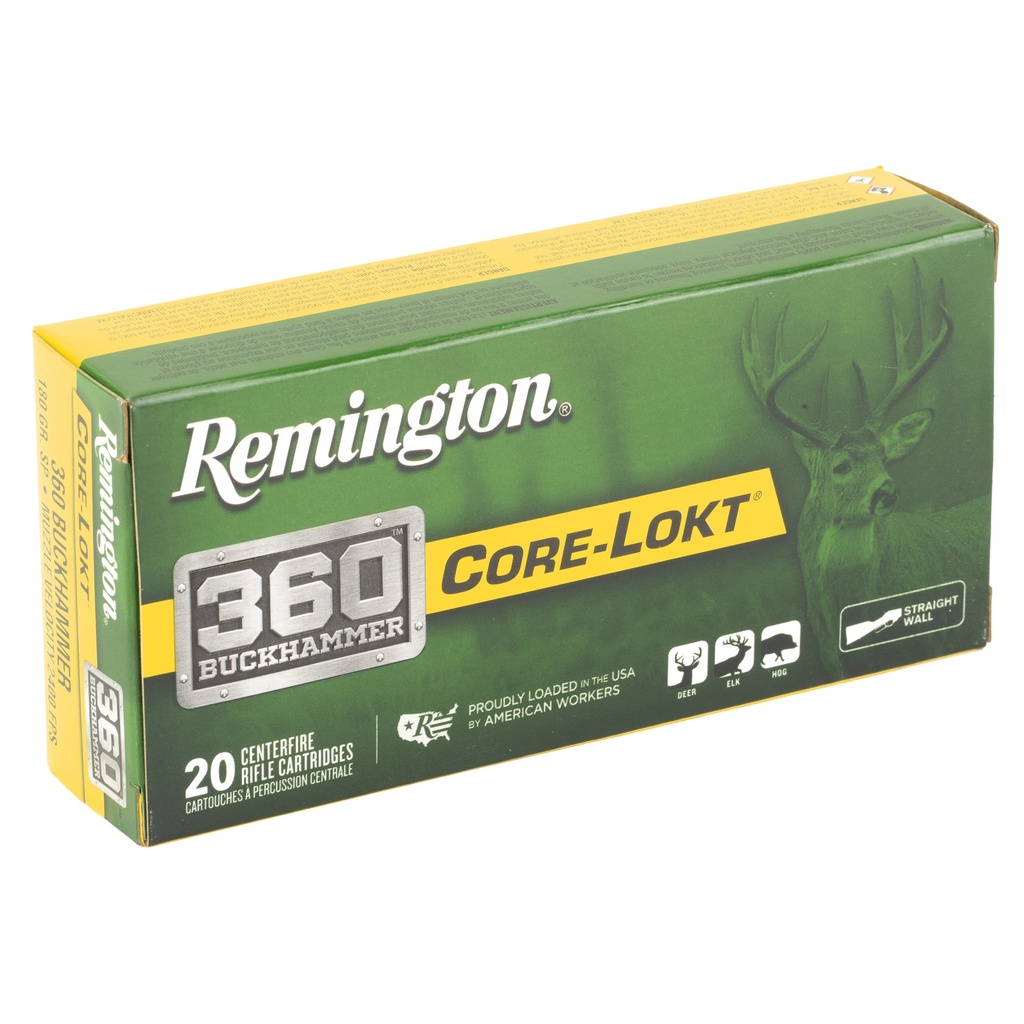 Remington REM 360 BCKHMR 180GR CL SP 20/200 1