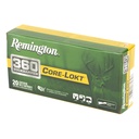 Remington REM 360 BCKHMR 180GR CL SP 20/200 2