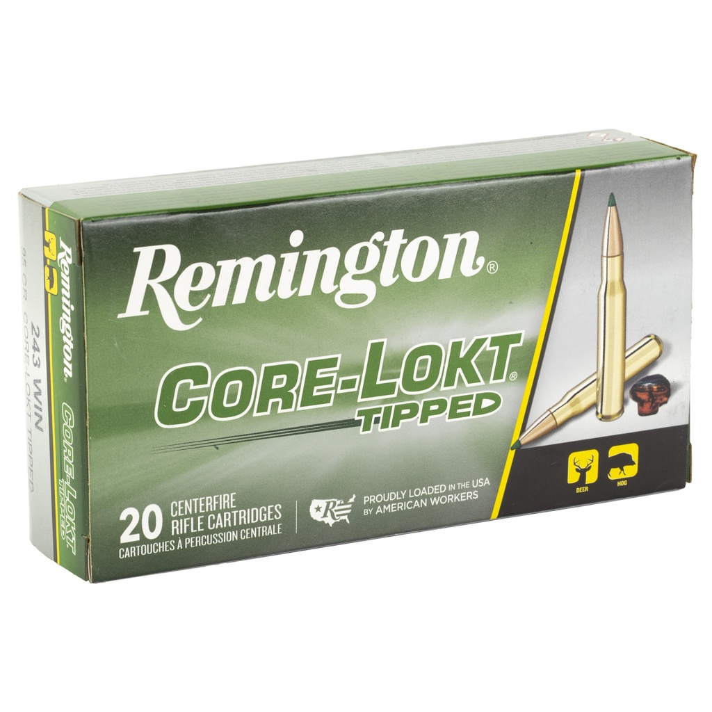 Remington REM 243WIN 95GR CLOK TIPPED 20/200 1