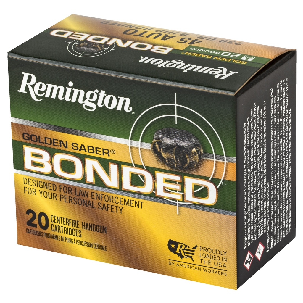 Remington REM GOLDEN SBR 45ACP 230GR 20/500 2