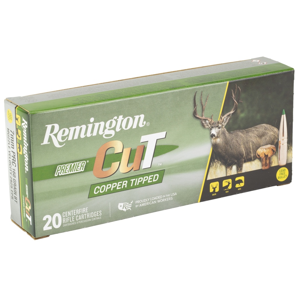 Remington REM PRMRCUT CPR 7MMPRC 160GR 20/200 1