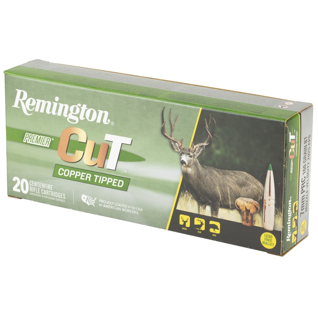 Remington REM PRMRCUT CPR 7MMPRC 160GR 20/200 2