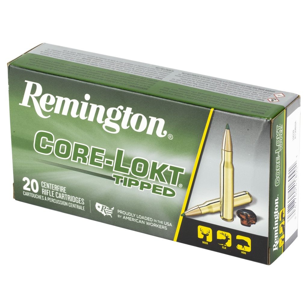 Remington REM 308 WIN 150GR CLOK TIPPED 20/200 2