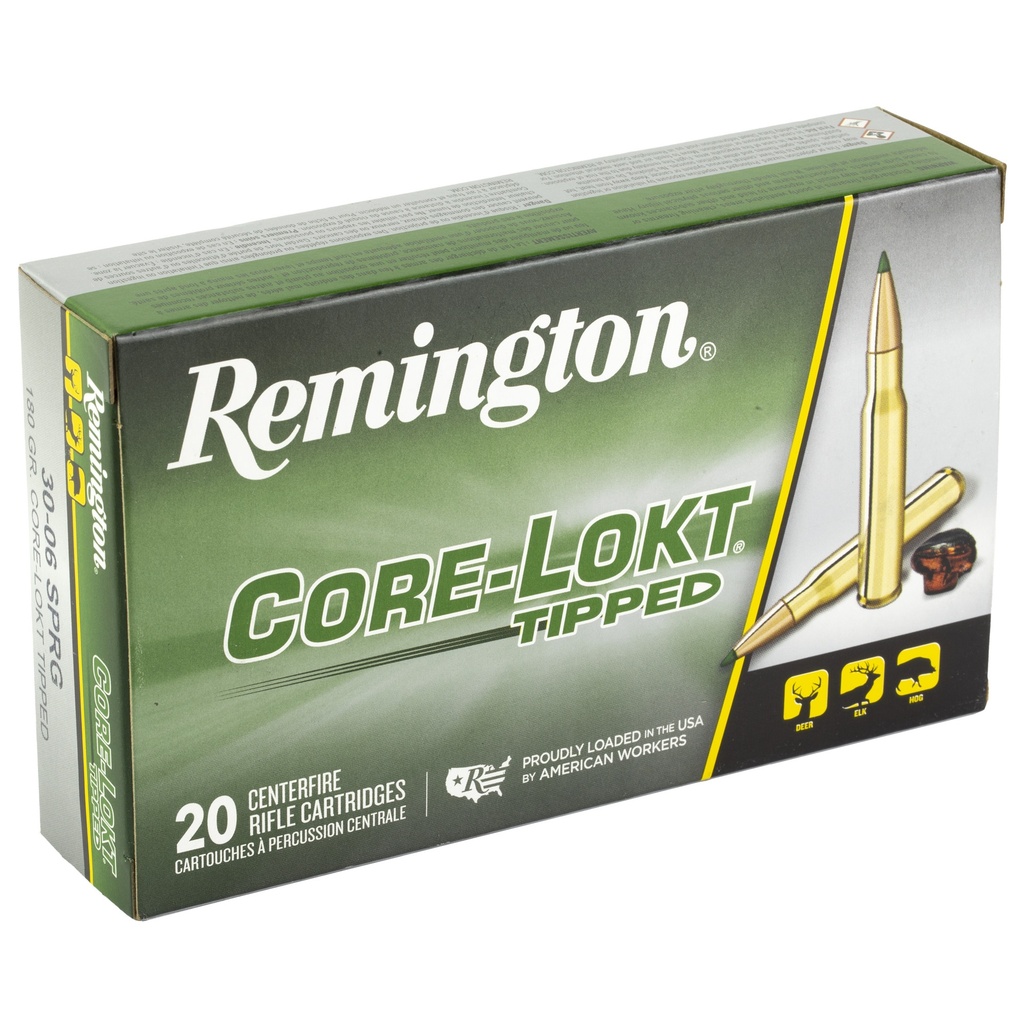 Remington REM 30-06SPRG 180GR CL TIPPED 20/200 1