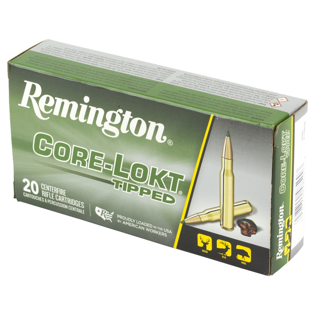 Remington REM 308 WIN 165GR CLOK TIPPED 20/200 2
