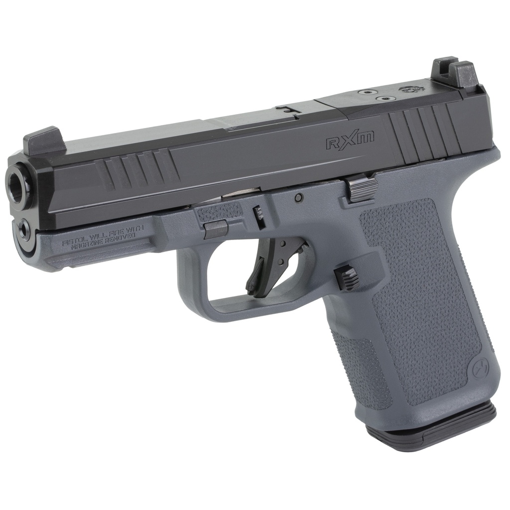 RUGER RXM 9MM 15RD NS GRY W/MGPL EHG 3