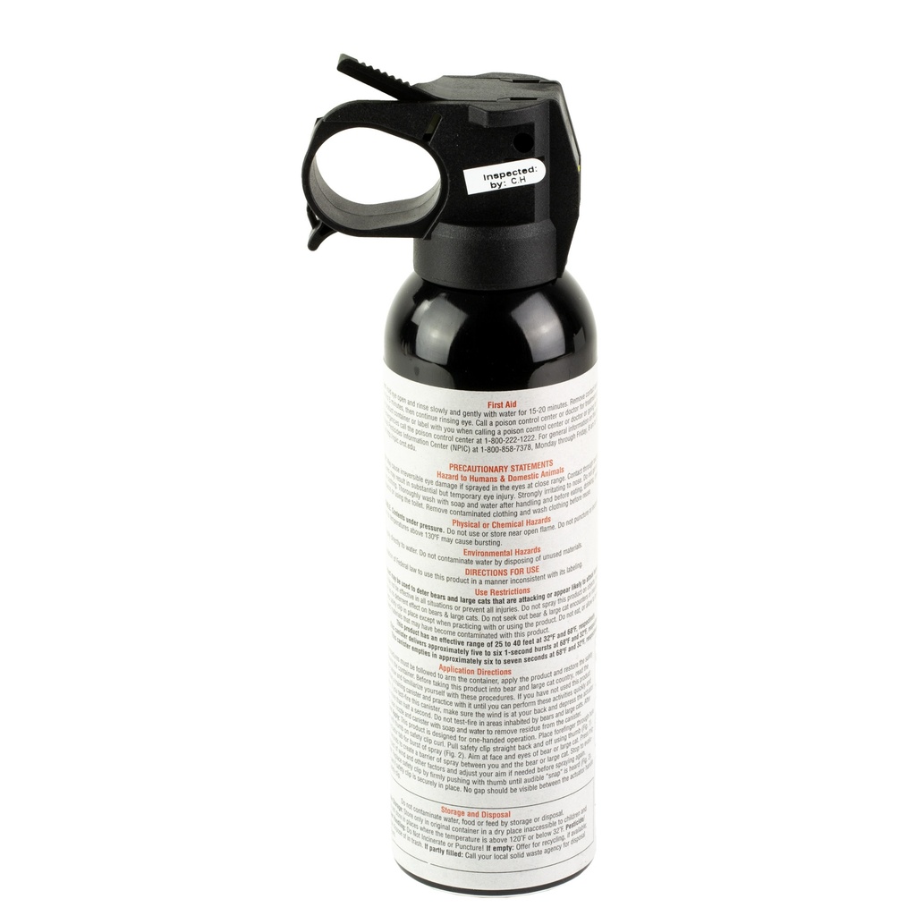 SABRE 7.9OZ BEAR/MNT LION SPRAY BLK 1