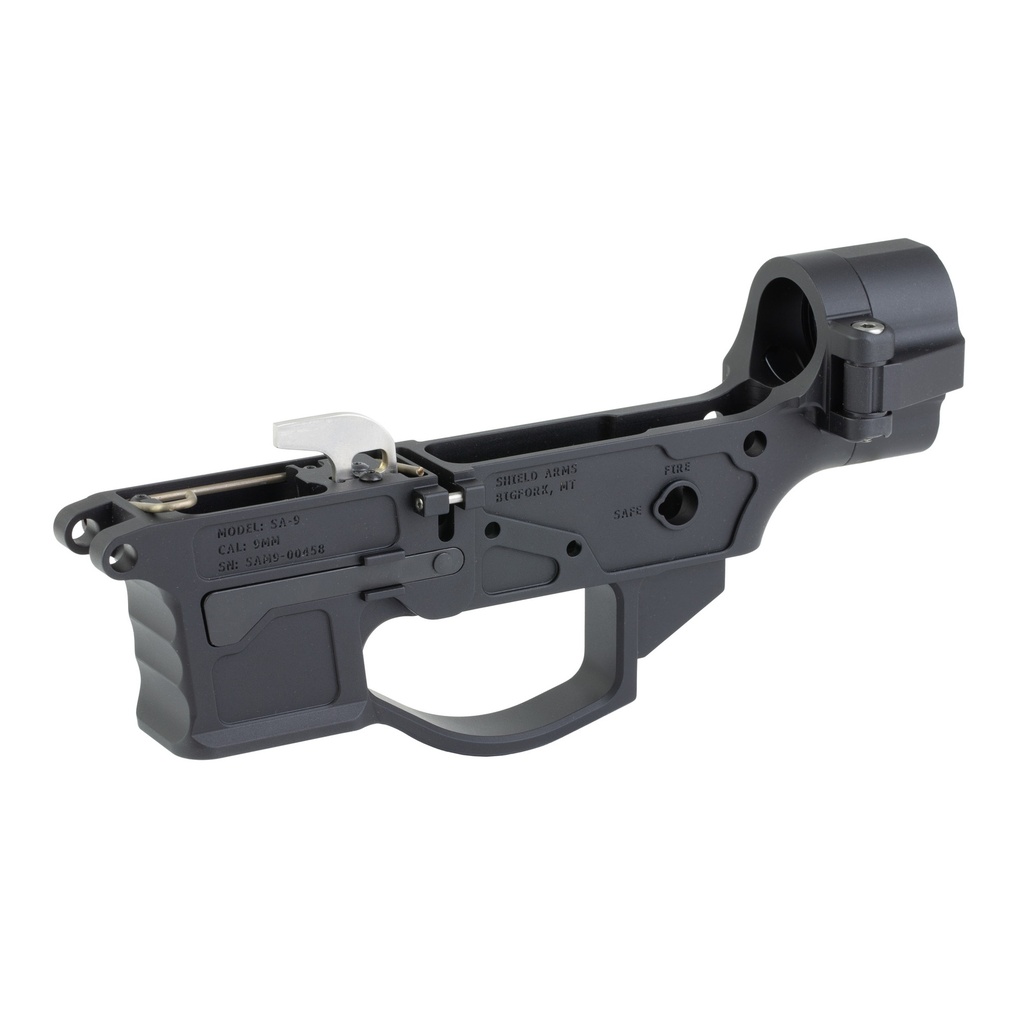 SHIELD SA-9 STRIPPED LOWER FLD BLK 2