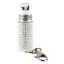 SABRE JEWELED SPRAY W/KEY RING SLV 1