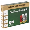 Sellier & Bellot S&B 12GA 3" 00 15PEL 10/250 1
