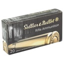 Sellier & Bellot S&B 22-250 55GR SP 20/500 1