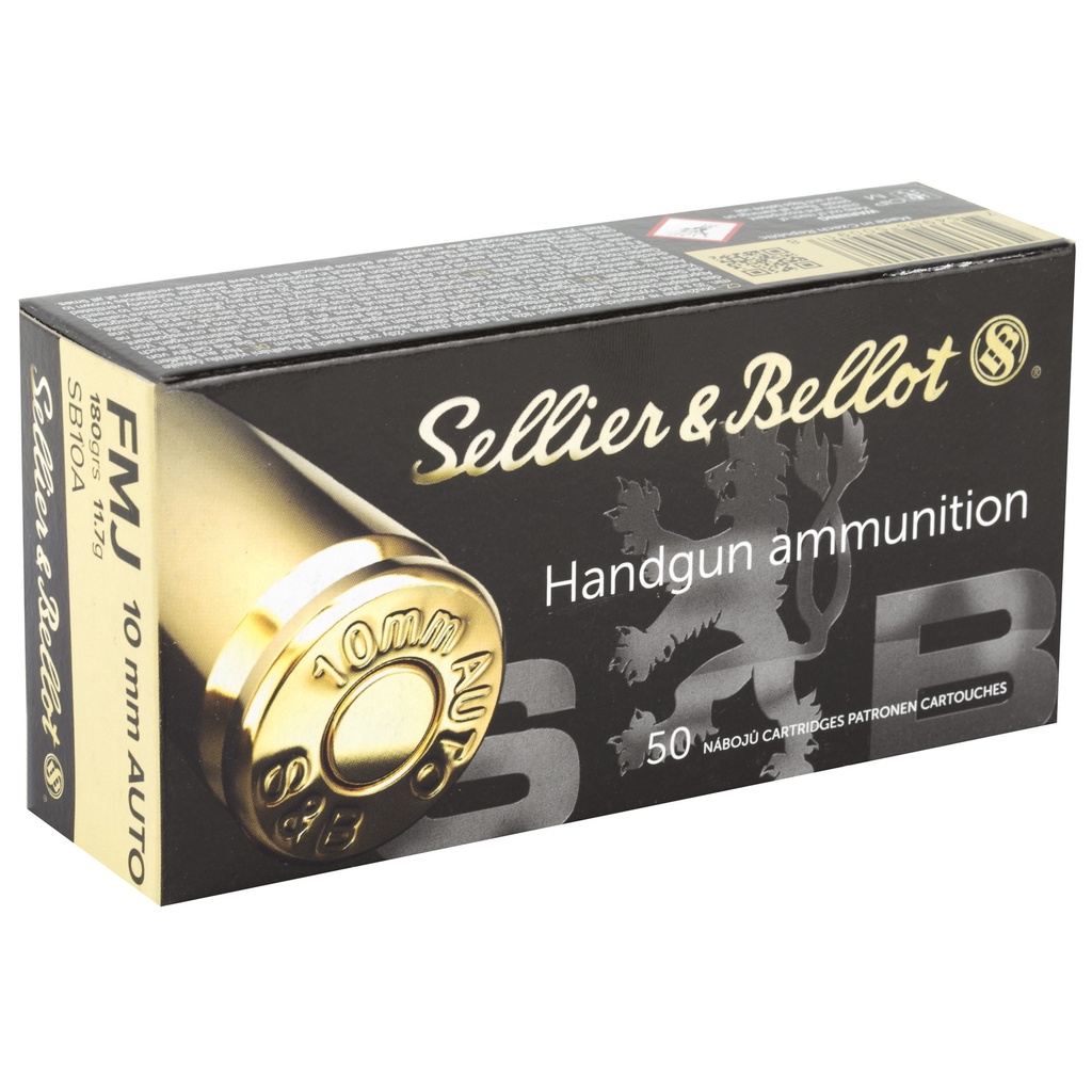 Sellier & Bellot S&B 10MM 180GR FMJ 50/1000 1