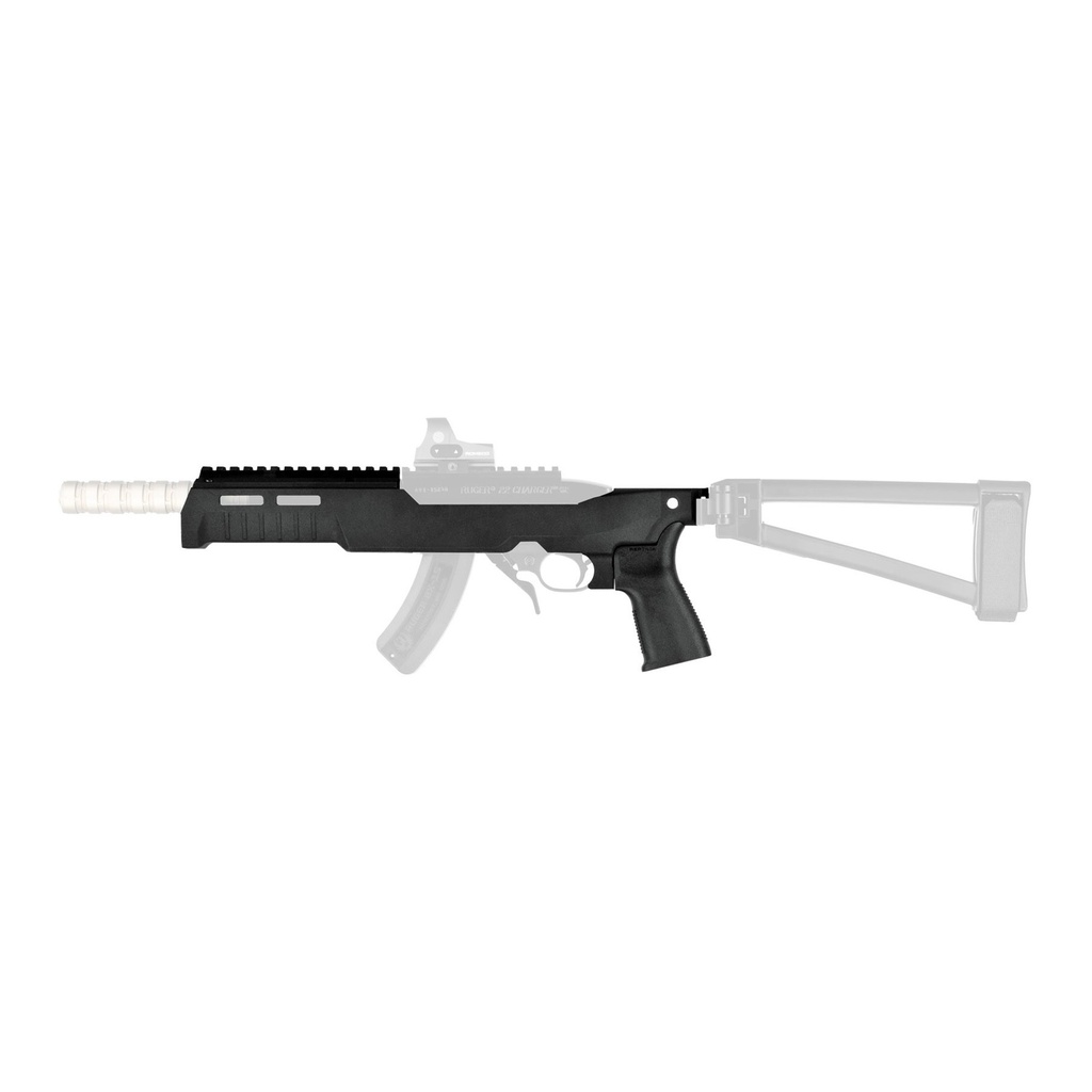 SB TACT FIXED CHASSIS FOR 10/22 BLK 1