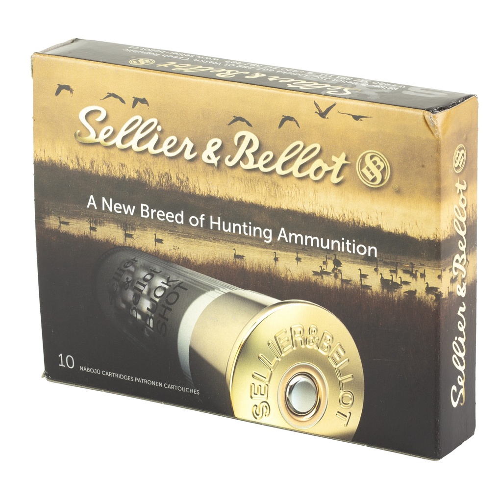 Sellier & Bellot S&B 12GA 2.75 1.12OZ 00 9PEL 10/250 2