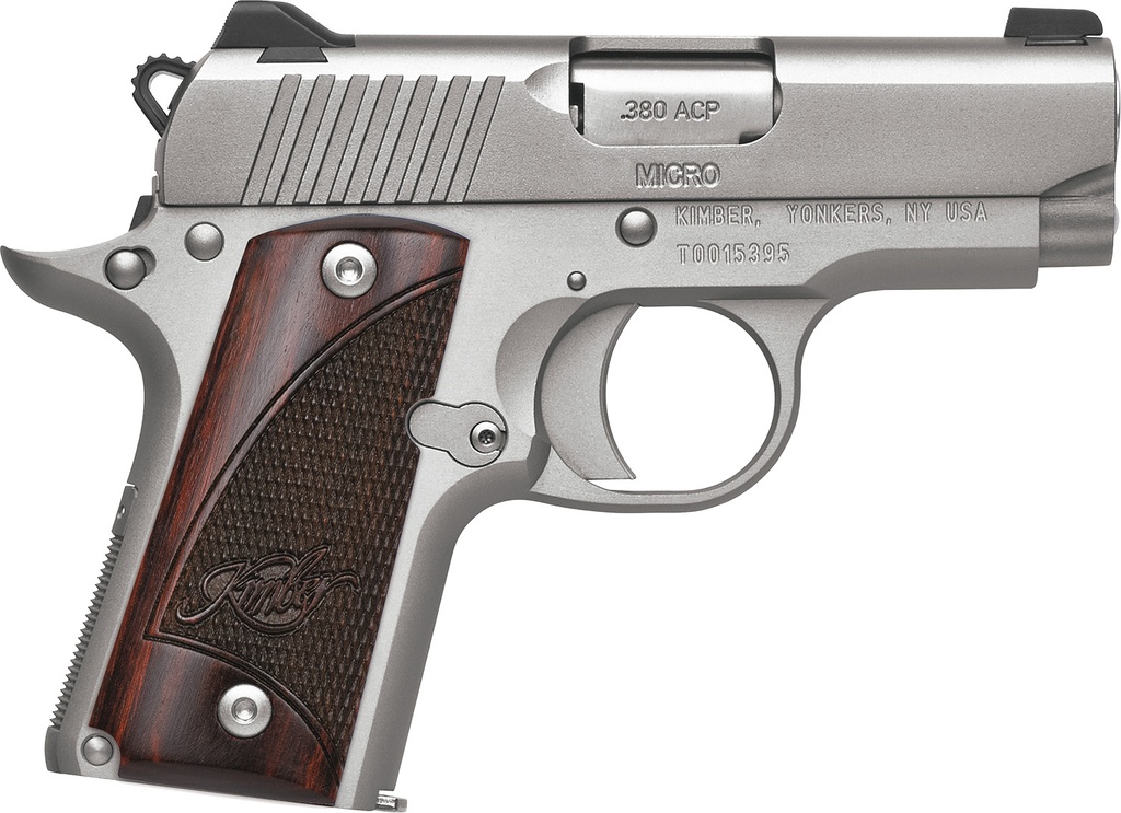 Kimber Micro Stainless Rosewood 1