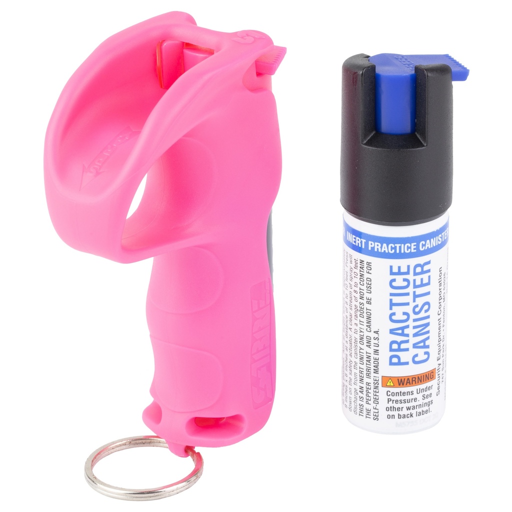 SABRE QUICK GRIP PEPPER SPRAY PINK 1