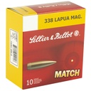 Sellier & Bellot S&B 338LAPUA 300GR SIERRA 10/100 1