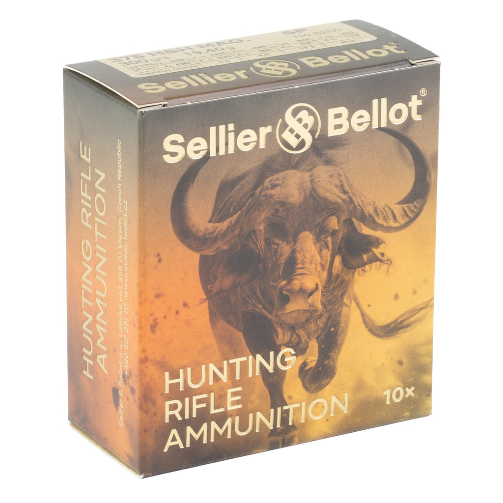Sellier & Bellot S&B 375 H&H MAG 300GR SP 10/150 1