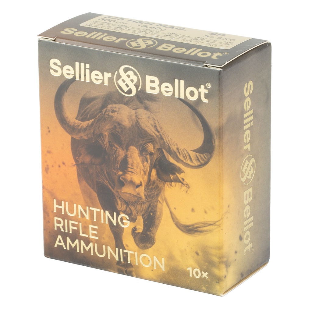Sellier & Bellot S&B 375 H&H MAG 300GR SP 10/150 2