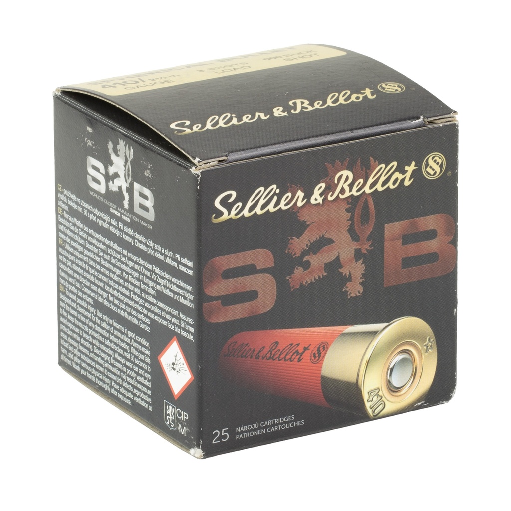 Sellier & Bellot S&B 410 2.5" 000 BUCK 25/500 1