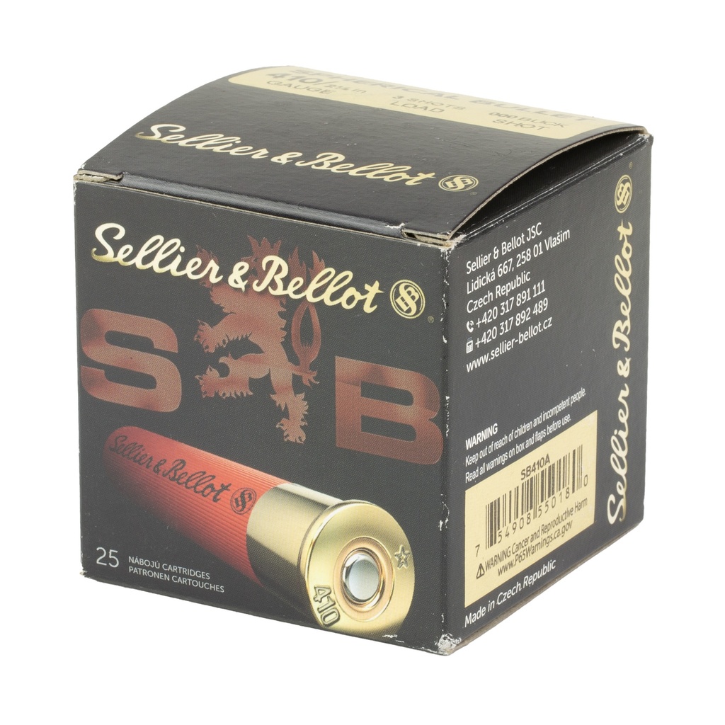 Sellier & Bellot S&B 410 2.5" 000 BUCK 25/500 2