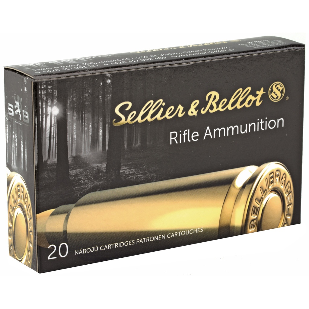 Sellier & Bellot S&B 7X57 140GR FMJ 20/400 1