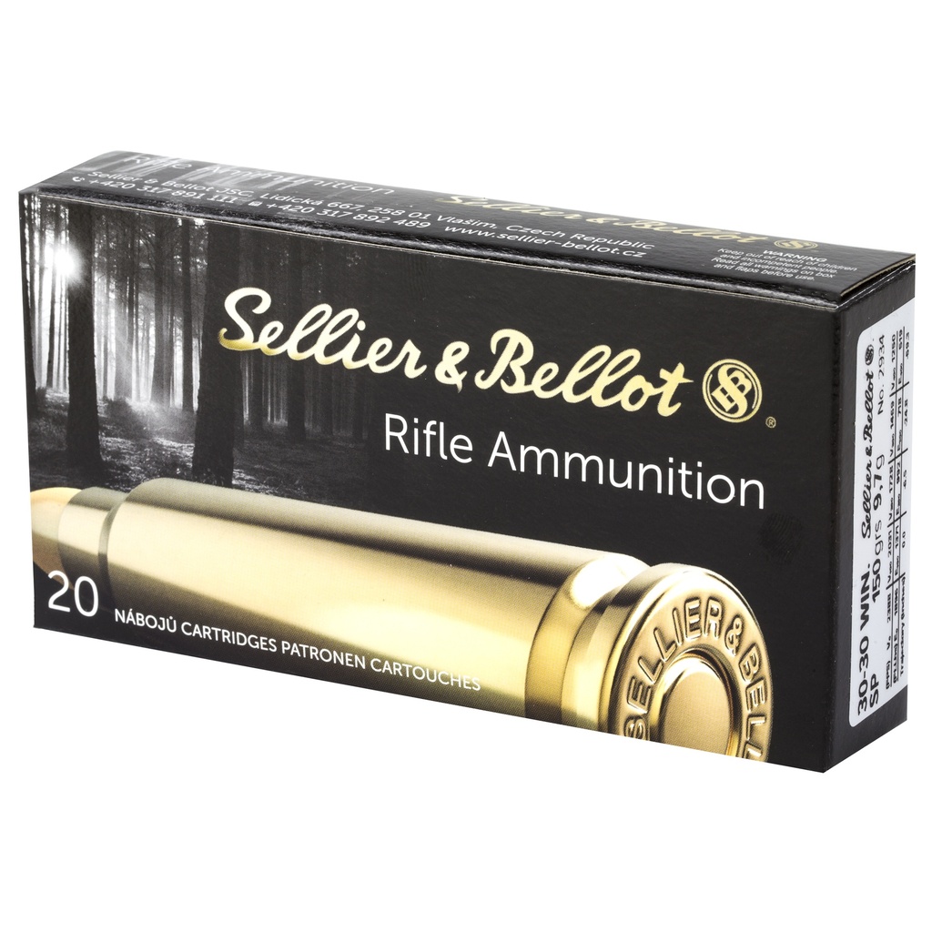 Sellier & Bellot S&B 30-30WIN 150GR SP 20/500 2