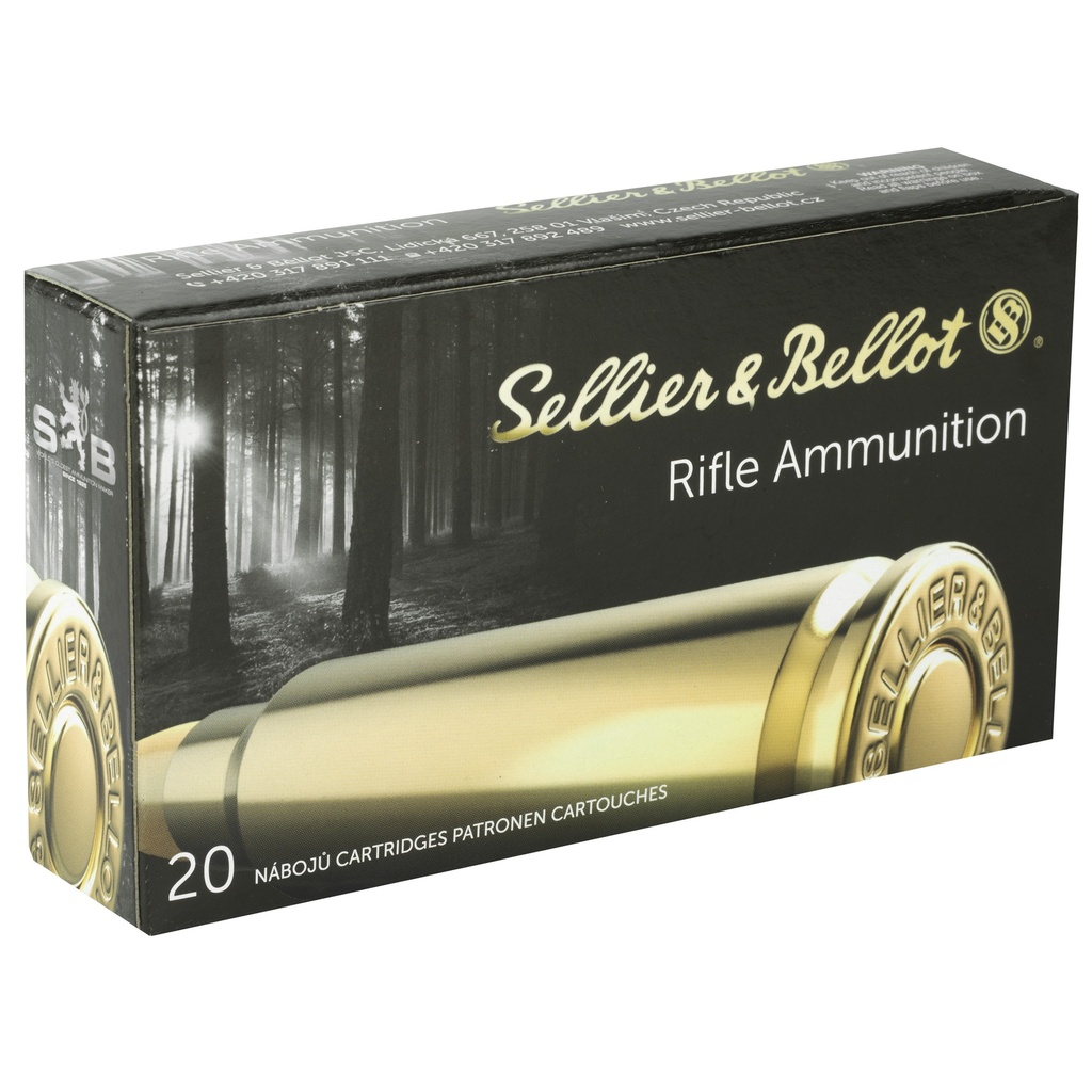 Sellier & Bellot S&B 762X54R 180GR SP 20/400 1