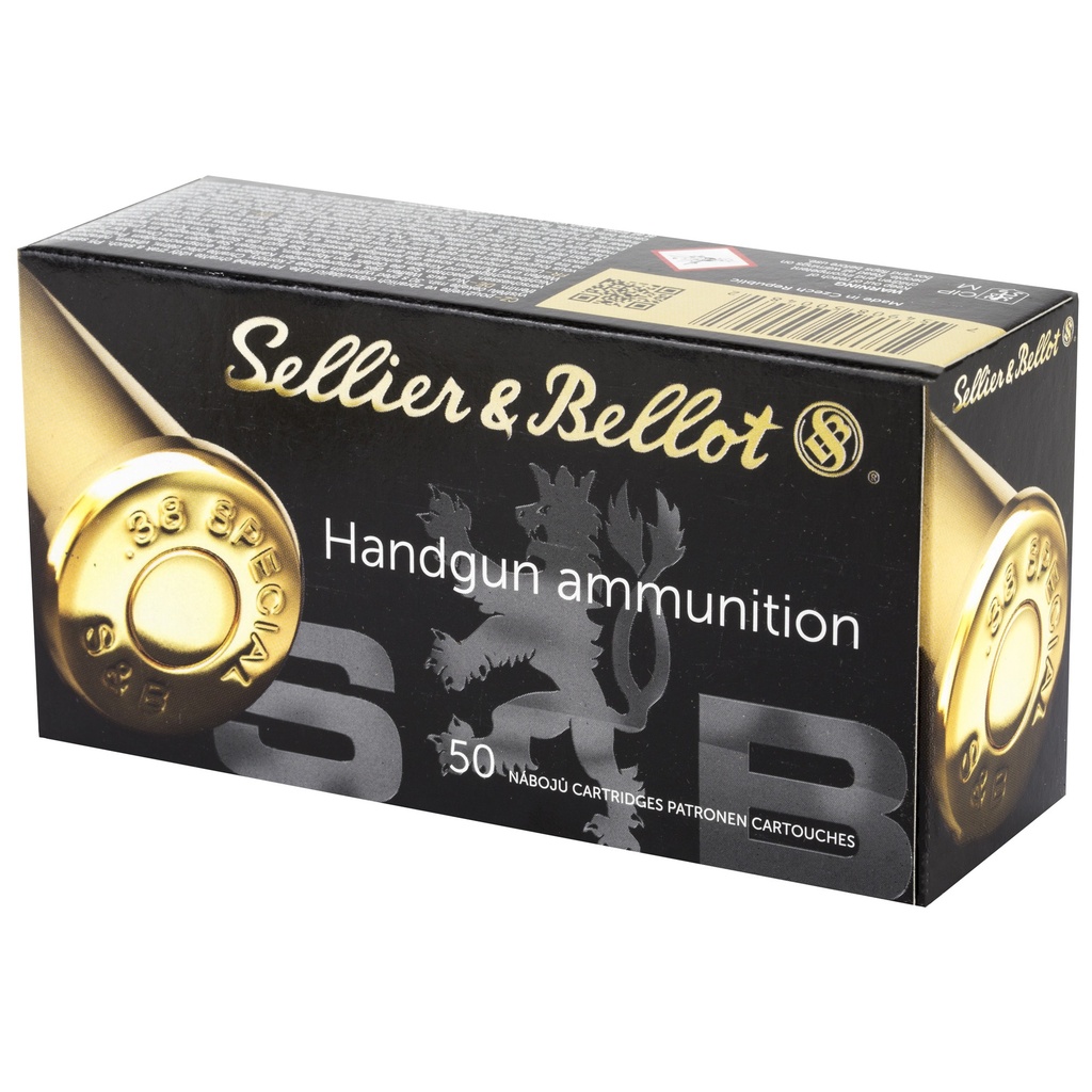 Sellier & Bellot S&B 38SPL 158GR FMJ 50/1000 2