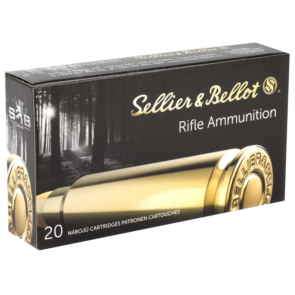 Sellier & Bellot S&B 762X54R 180GR FMJ 20/400 1