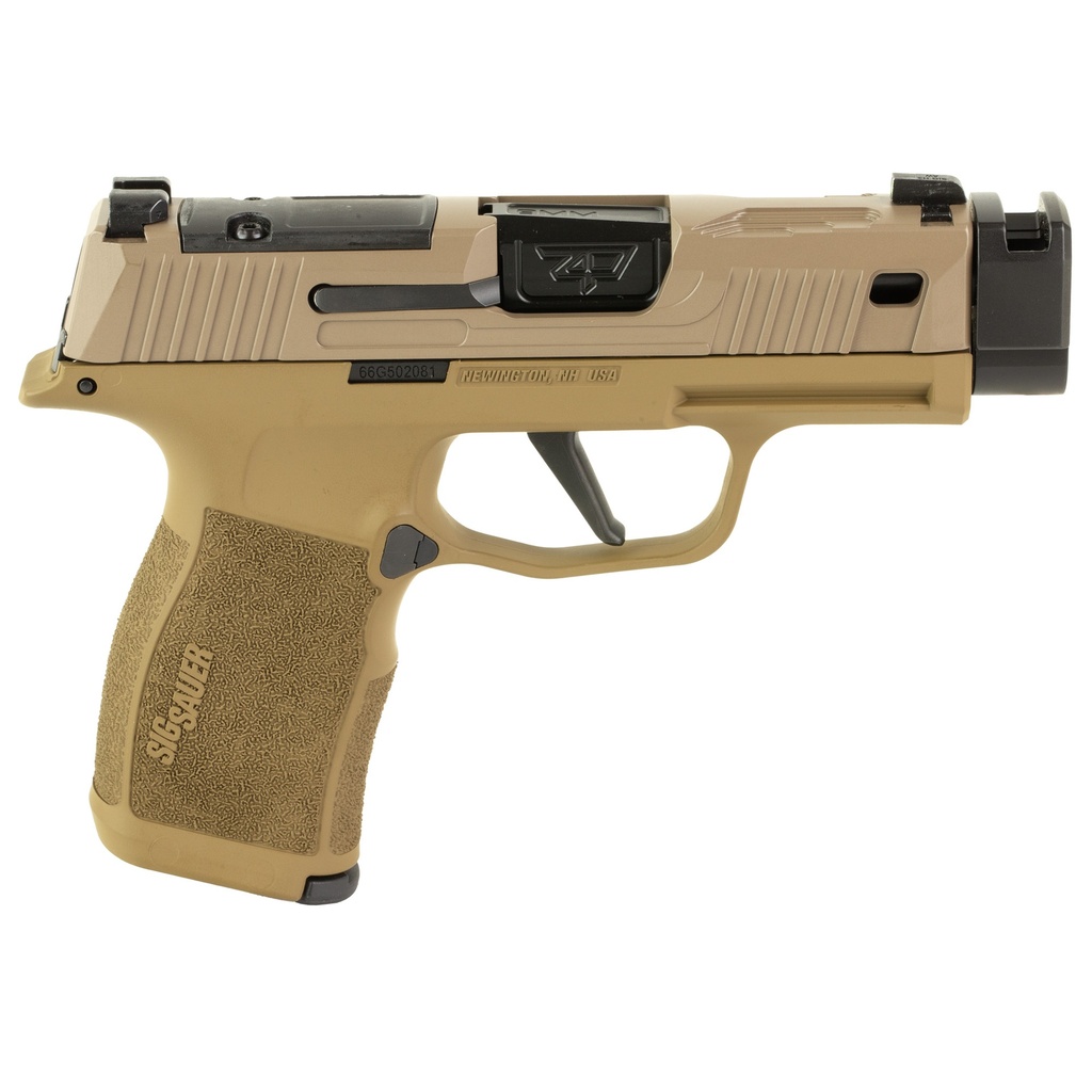 SIG P365X 9MM 3.7" 12RD BLACK/TAN 1