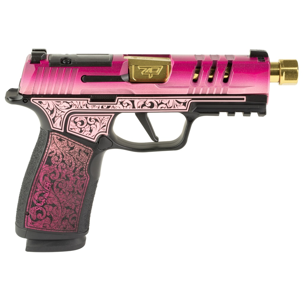 SIG P365 XMAC 9MM 4.3 17RD GOLD LADY 1